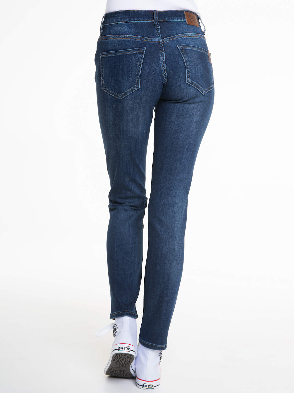 Big Star Jeans Femmes Katrina 302 Regular Fit Medium Denim Regular Fit Pantalon