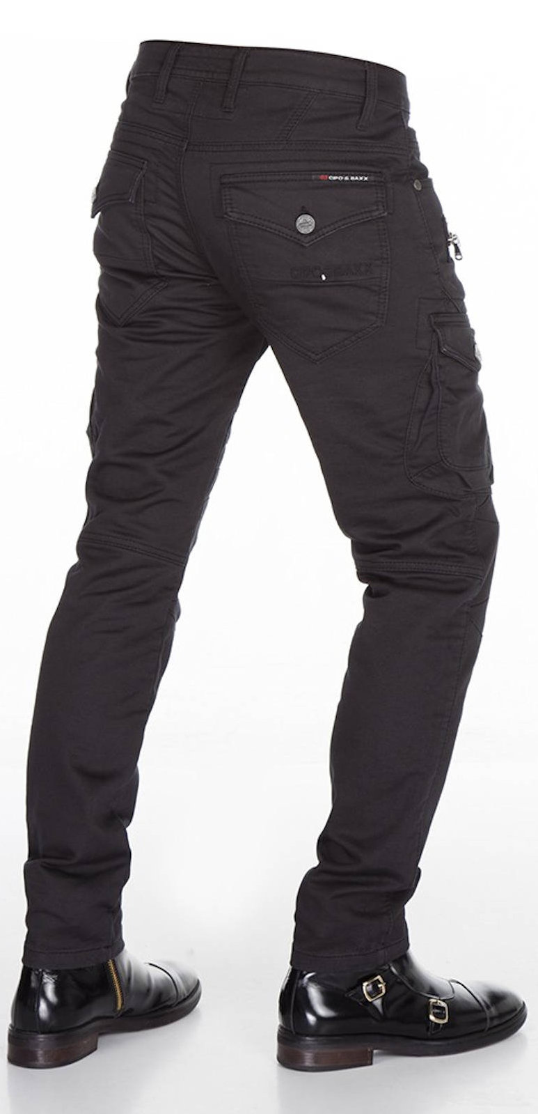 CIPO /& Baxx Hommes Jeans cd424 pantalon Straight cut regular précisément denim stretch