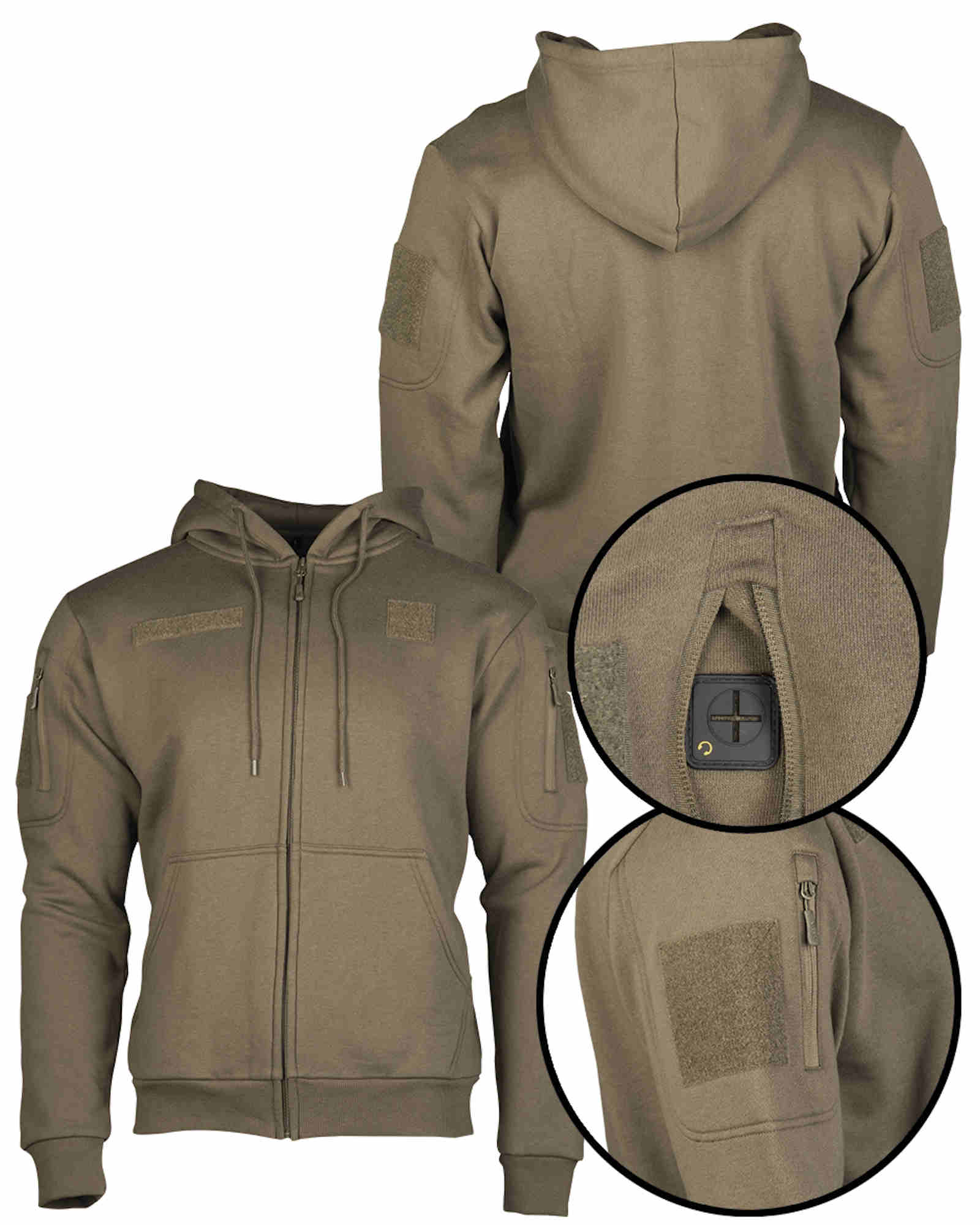 Mil-Tec TACTICAL KAPUZENJACKE RANGER GREEN Trainingsjacke