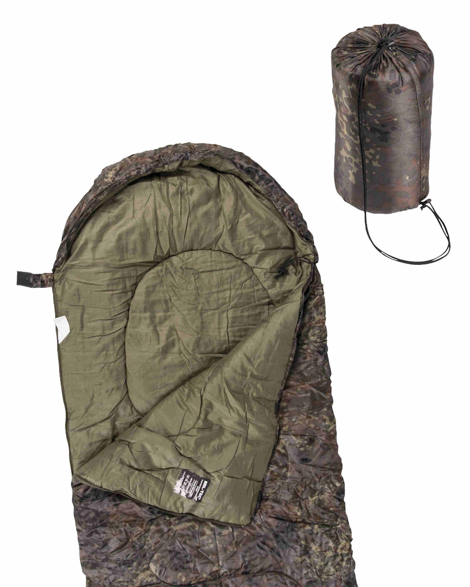 Mil-Tec Plaid Sac De Couchage Camouflage Sac de couchage