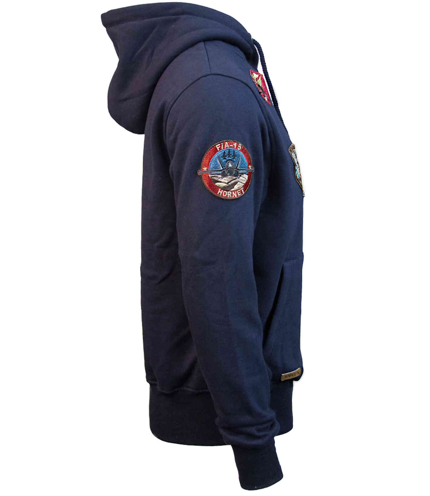 Top Gun Herren Zip Hoodie mit Reissverschluss Sweatjacket TGD 1707 Operation
