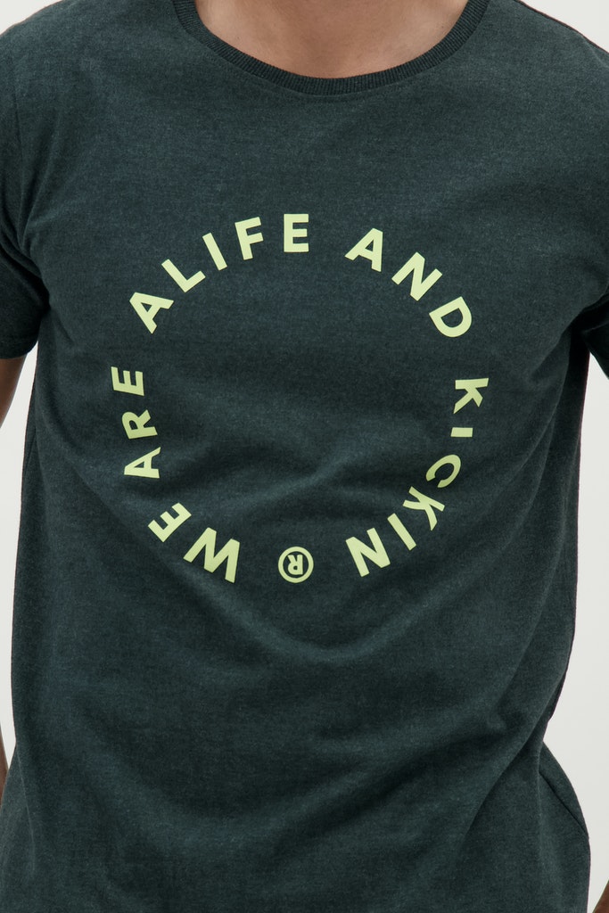 Alife & Kickin Mens T Shirt Print Printed logoak Shirt | eBay