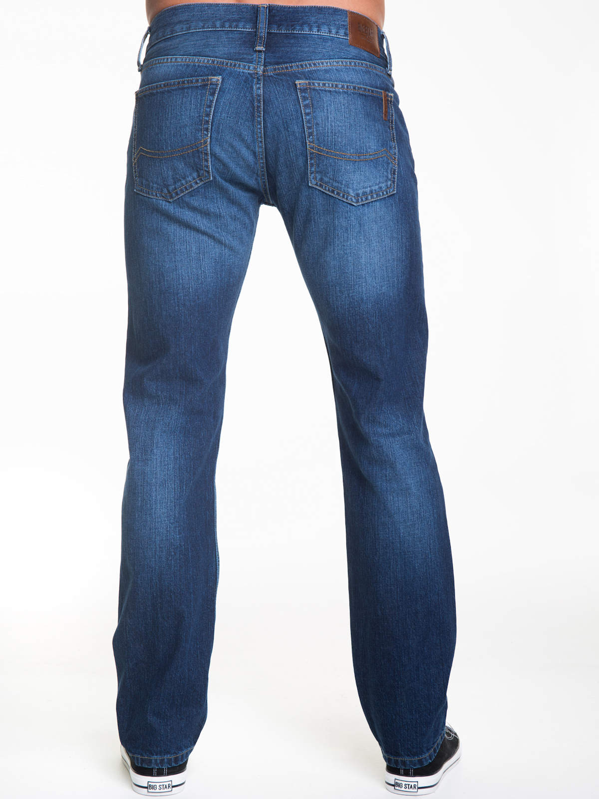 Big Star Mens Jeans RONALD 441 Regular Fit Medium Denim Straight Leg | eBay