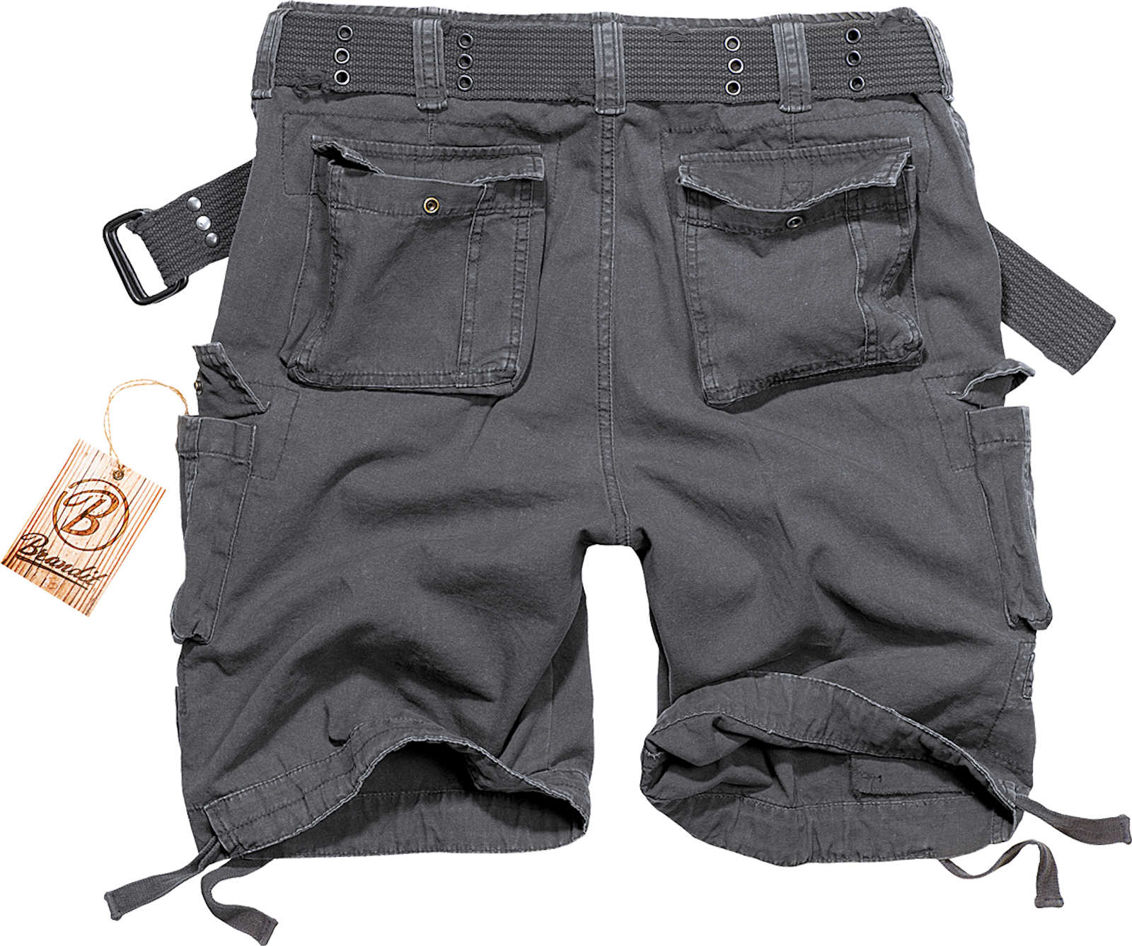 Brandit Savage Men's Bermuda Cargo Shorts Knee Length Short Pants Shorts with Belt | eBay