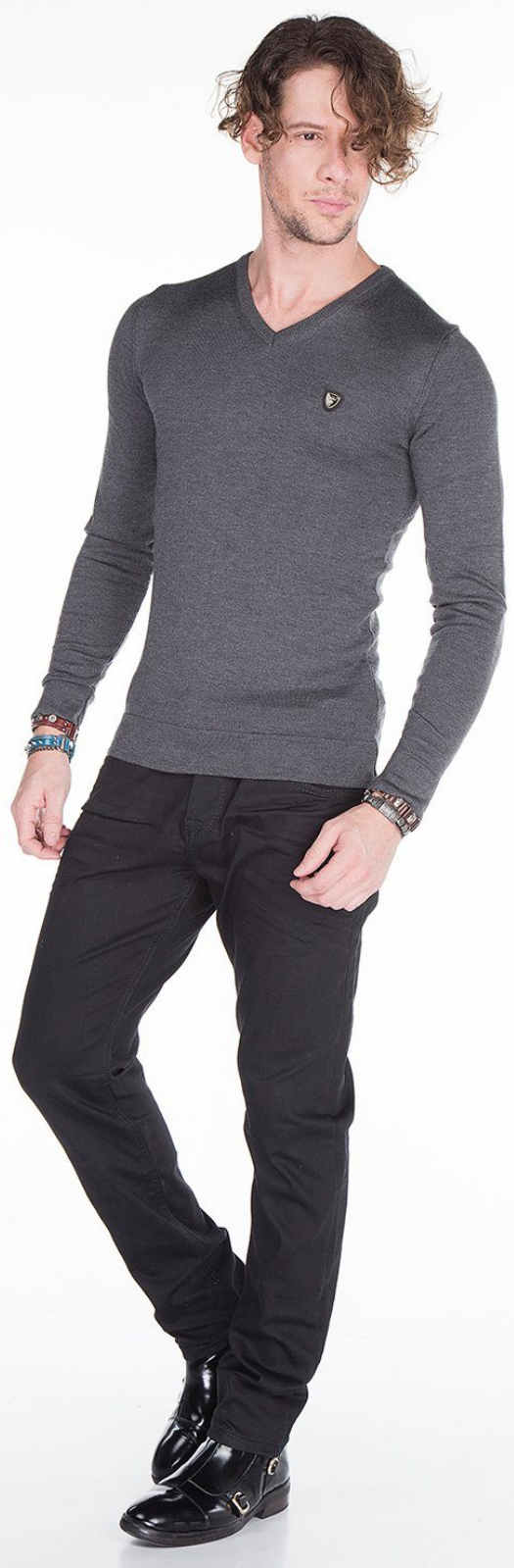 Denim Baxx Neu Bein Herren Fit Cipo Cd319a Stretch amp; Slim Enges Jeans Hose SwPZxfq