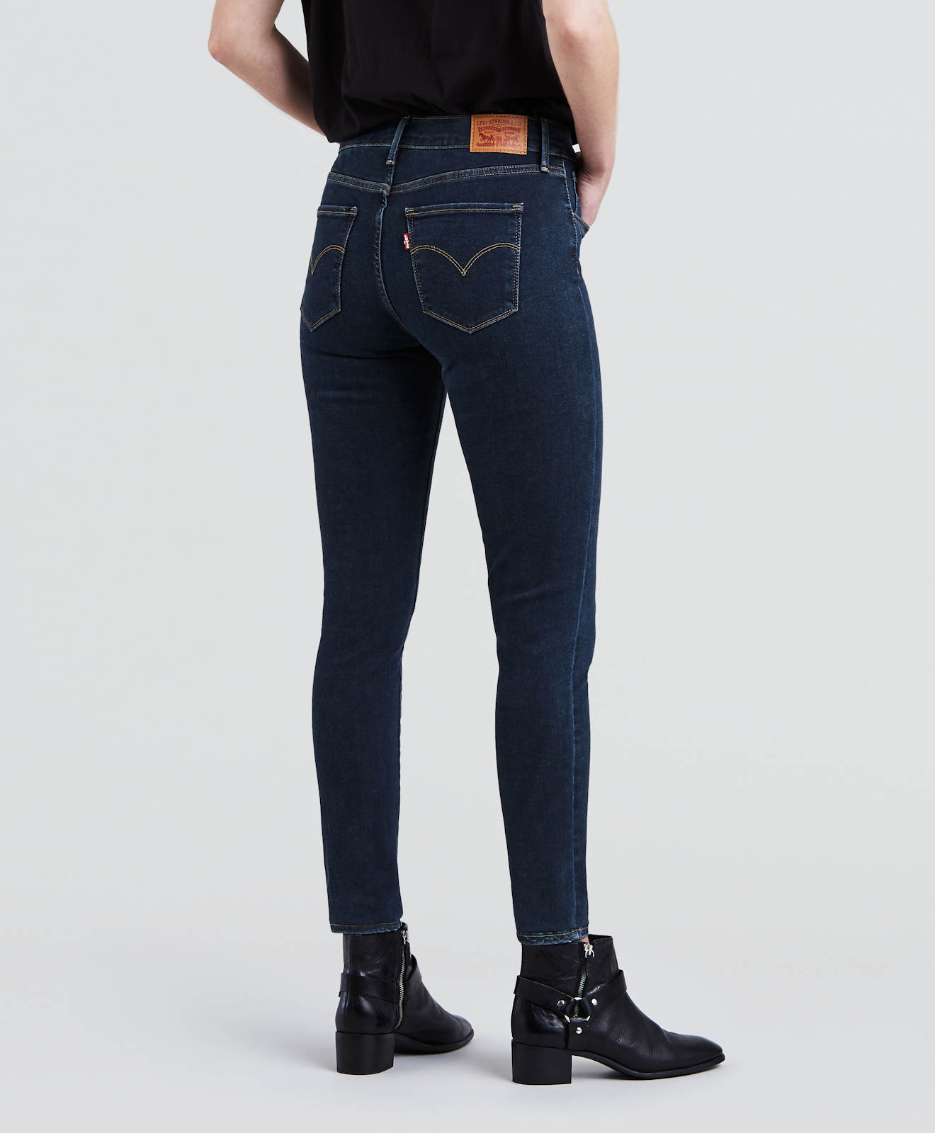 Jeans Vita Super 720 Essential Neu Damen Skinny Levi's ® alta Hose Blue Bw1qap