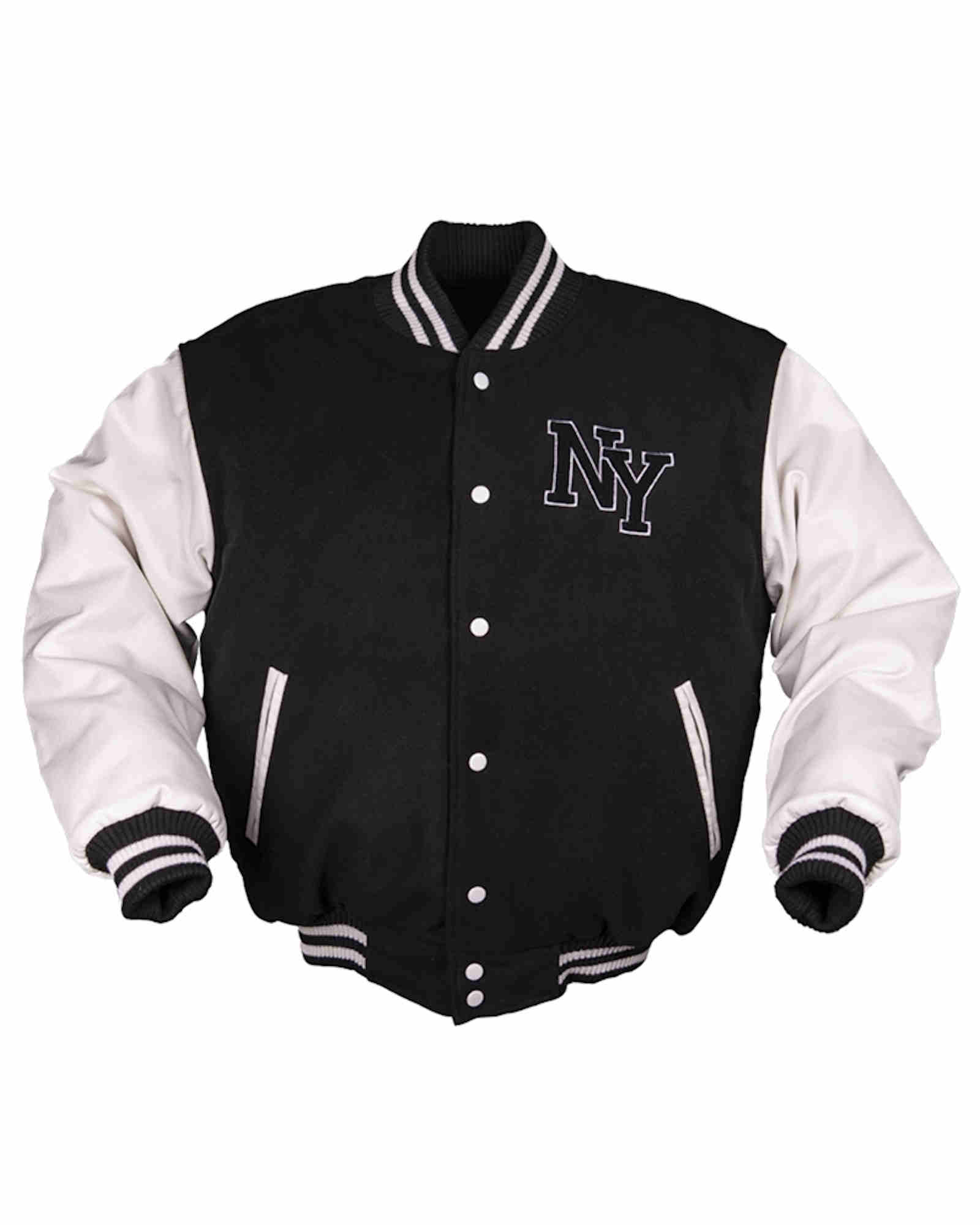 Mil-Tec NY Baseball Jacket met patch zwart maat XXL