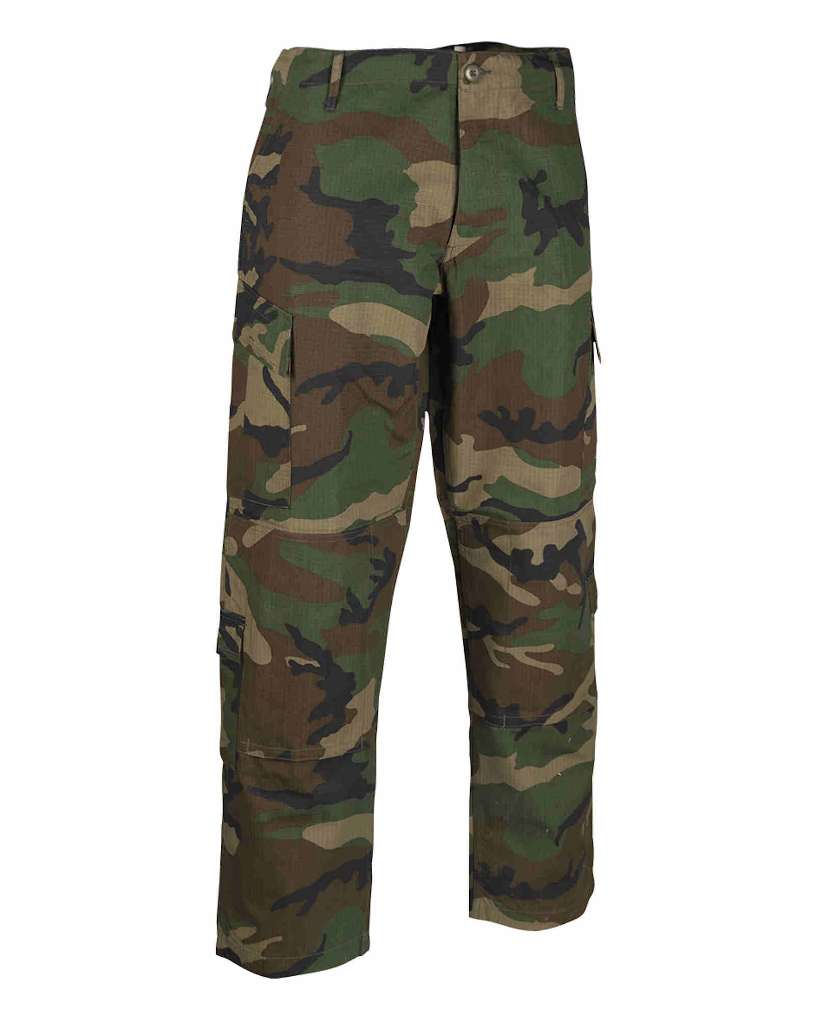 Mil-Tec Herren BDU US Army RANGER Cargohose Feldhose Woodland Tarn 