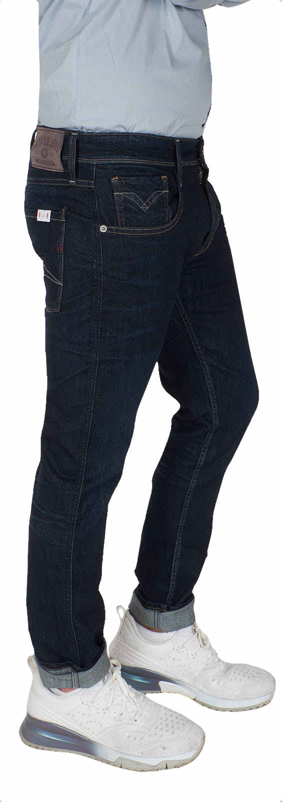 REPLAY Jeans Herrren Anbass Slim Fit Pantalon Stretch Denim m914y.000.573.320
