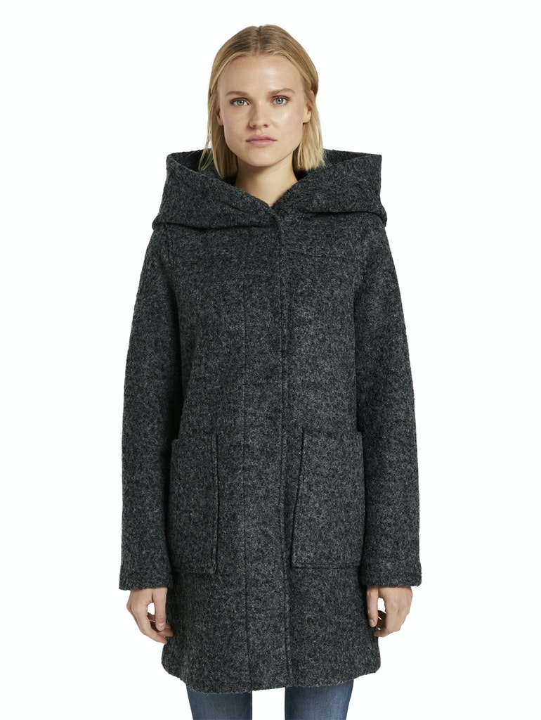 tom tailor boucle wool coat