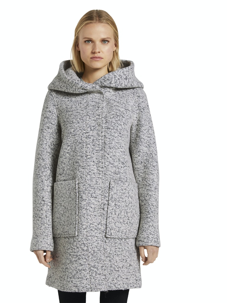tom tailor boucle wool coat