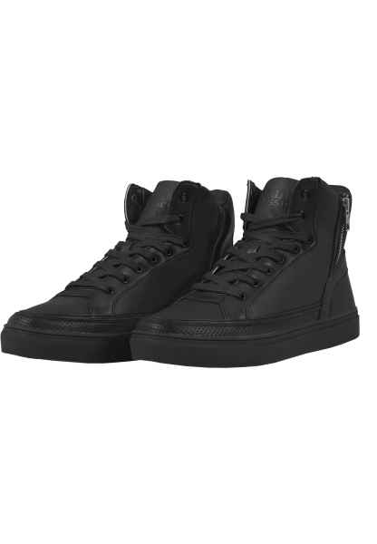 Urban Classics Herren Sneaker high Turnschuhe Schuhe Zipper High Top Shoe