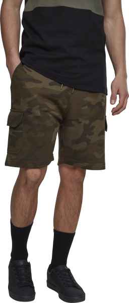 Urban Classics Herren Shorts Kurze Hose Bermuda Camo Cargo Shorts