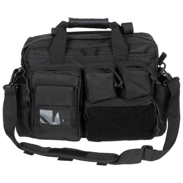 MFH Einsatz-Tasche schwarz mit Schultergurt