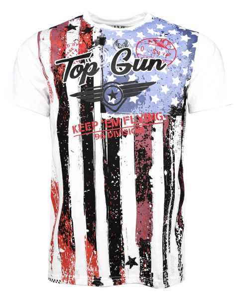Top Gun Herren T-Shirt print bedruckt TGM1812 Spirit