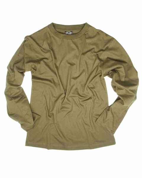 Mil-Tec Sweatshirt Langarm SHIRT CO OLIV