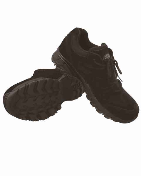 Mil-Tec SQUAD SCHUHE 2,5 INCH SCHWARZ Sportliche Schnürer