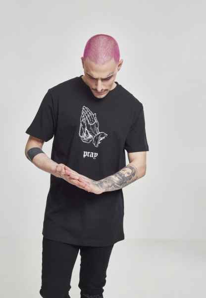 Mister Tee Herren T-Shirt print Muster Thema Dark Pray Tee