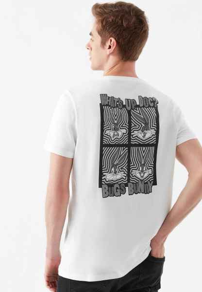 Mavi Herren BUGS BUNNY TEE Herren T Shirt print bedruckt