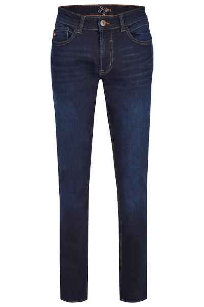 Hattric Herren Harris 5-Pocket Jeans Denim Hose Slim Fit High Stretch Modern Fit