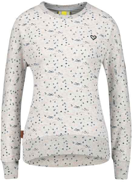 alife & kickin Damen Langarmshirt Longsleeve DarlaAK Crewneck