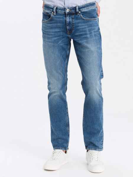 Cross Jeans Herren Straight Leg Jeans Hose E 195-102-DYLAN