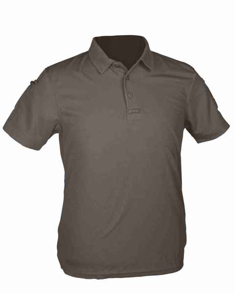 Mil-Tec TACTICAL QUICK DRY POLOSHIRT 1/2 ARM URBAN GREY Poloshirt