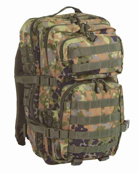 Mil-Tec US ASSAULT PACK LG FLECKTARN Tourenrucksack Rucksack Tasche