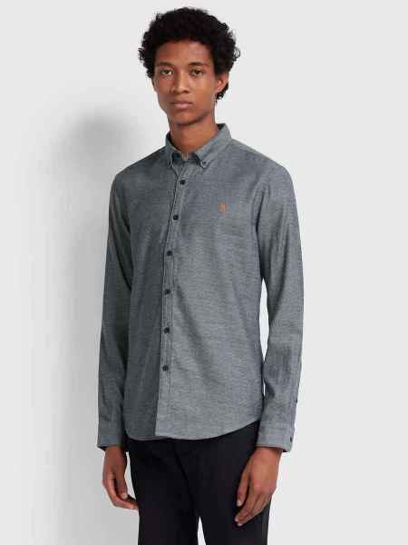 FARAH® Kreo Slim Fit Brushed Cotton Shirt Hemd