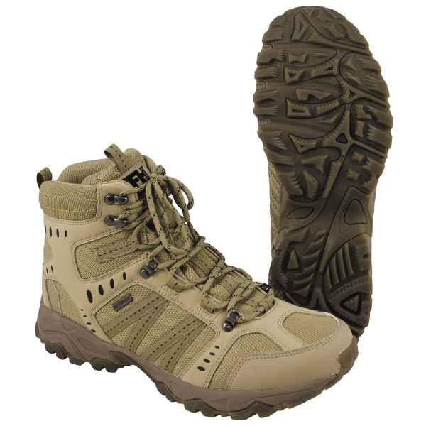 MFHHighDefence Einsatzstiefel Tactical coyote tan