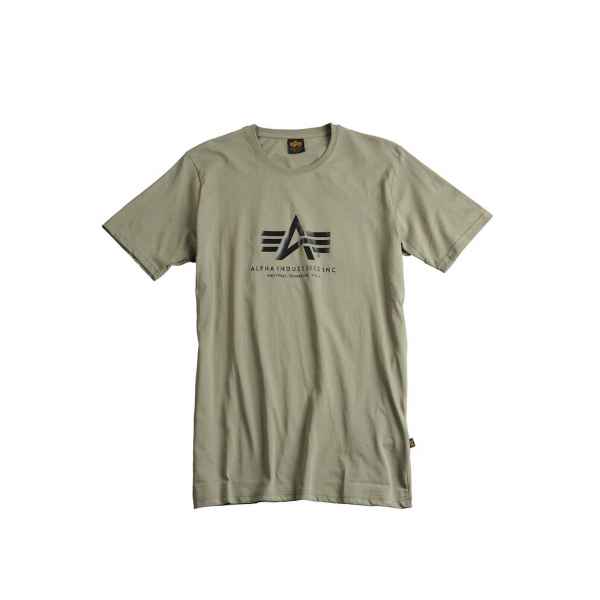 Alpha Industries Basic T-Shirt Herren T-Shirt Rundhals Freizeit Tee 100501