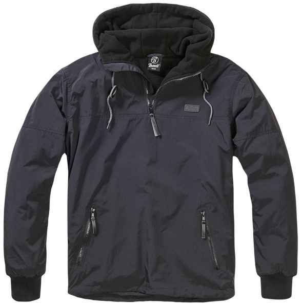 Brandit Herren Luke 9393 Windbreaker Kapuzen Warme Fleece Jacke Softshell