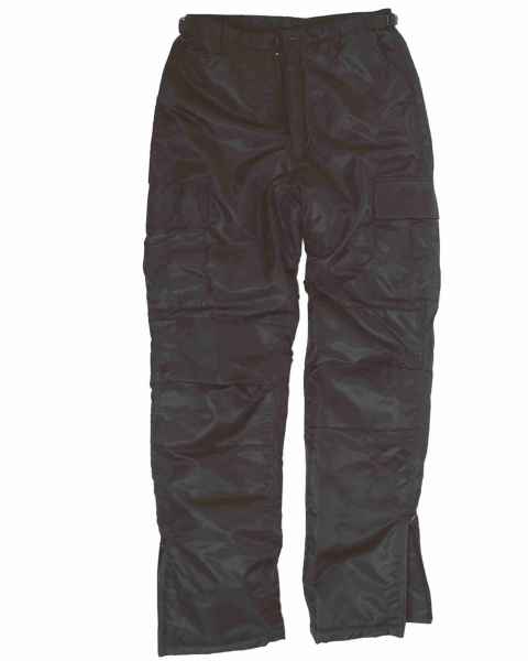 Mil-Tec US THERMOHOSE MA1 NYLON SCHWARZ Thermohose