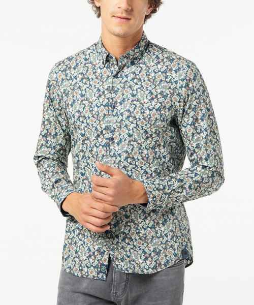 Pierre Cardin Herren Freizeit Hemd Hemd Langarm Shirts 05894/000/27353