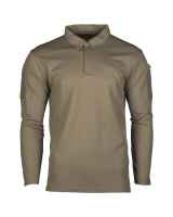 Mil-Tec TACTICAL QUICK DRY POLOSHIRT 1/1 ARM OLIV Poloshirt