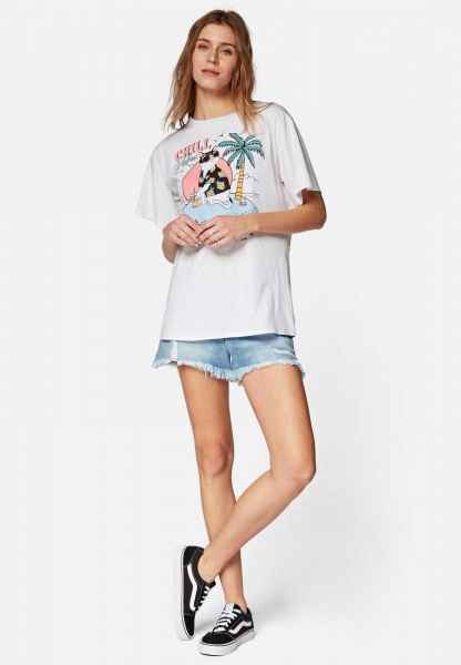 Mavi YOUNG FASHION Damen CHILL PRINTED TOP Damen T Shirt
