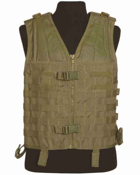 Mil-Tec MOLLE CARRIER WESTE OLIV Weste
