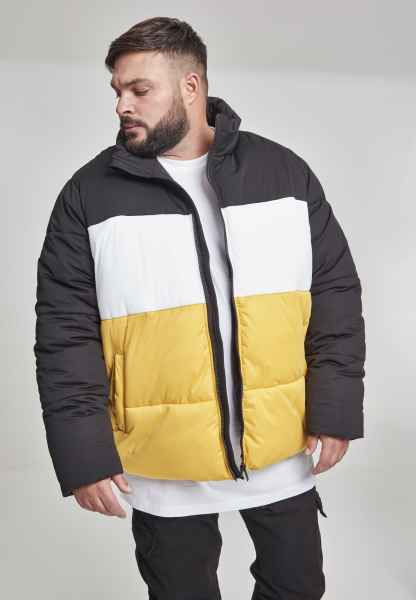 Urban Classics Herren Daunenjacken Jacke Winter Hooded Camo Puffer Jacket