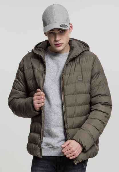 Urban Classics Herren Daunenjacken Jacke Winter Basic Bubble Jacket