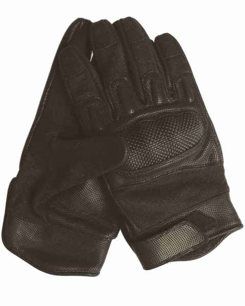 Mil-Tec ACTION GLOVES FLAMMH.SCHWARZ Fingerhandschuh Handschuh