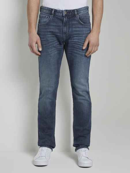 TOM TAILOR Straight Leg Jeans Hose Tom Tailor Josh Denim Long 1/1