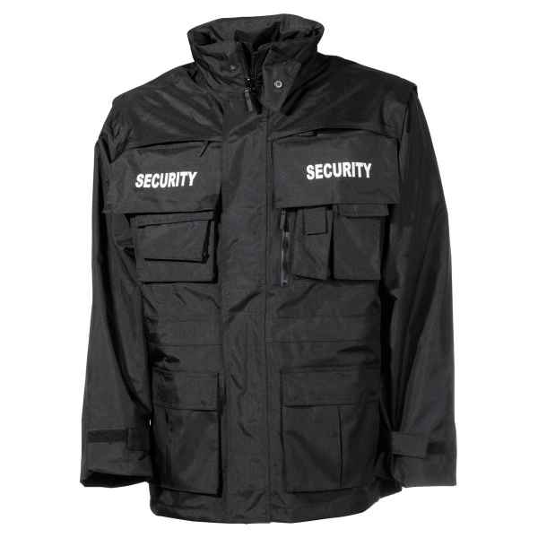 MFH Jacke Security wasserdicht antistatisch