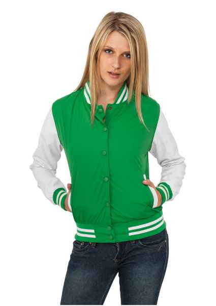 Urban Classics Damen Jacke Ladies Light College Jacket