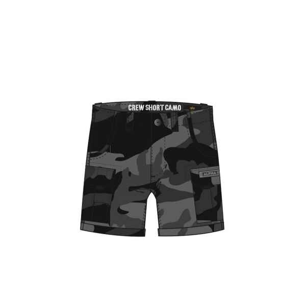 Alpha Industries Herren Shorts kurze Hose Cargo Short Bermuda Crew Jogger Short