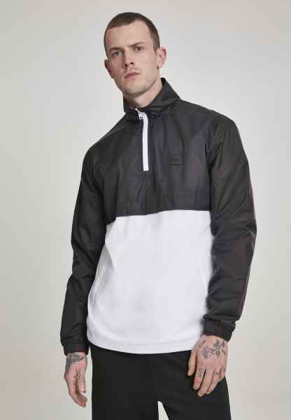 Urban Classics Herren Windbreaker Regenjacke Jacke 2-Tone Padded Pull Over