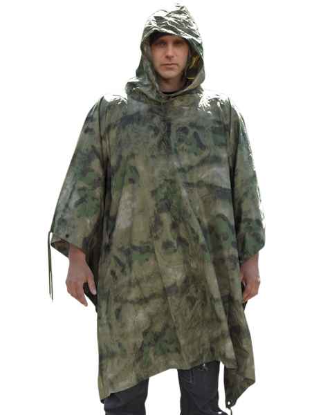 Mil-Tec PONCHO R/S MIL-TACS FG Regen-& Outdoorjacke Jacke