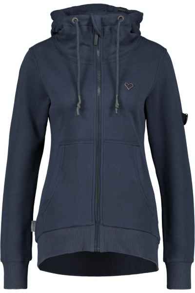 alife & kickin Damen Jacke YasminAK A Sweatjacket Kapuzensweatjacke