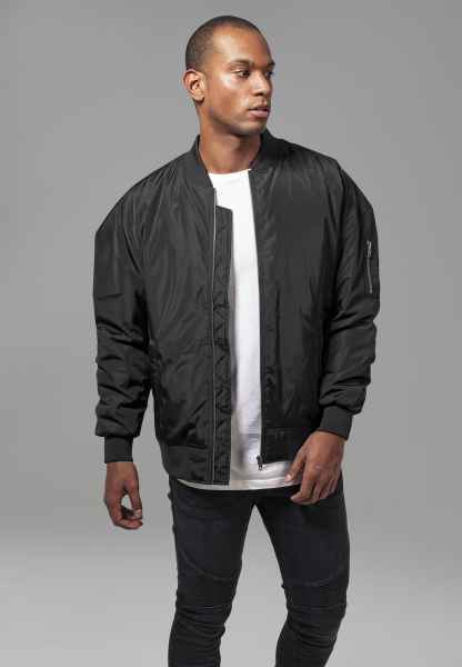 Urban Classics Herren Leichte Jacke Übergangsjacke Oversized Bomber Jacket