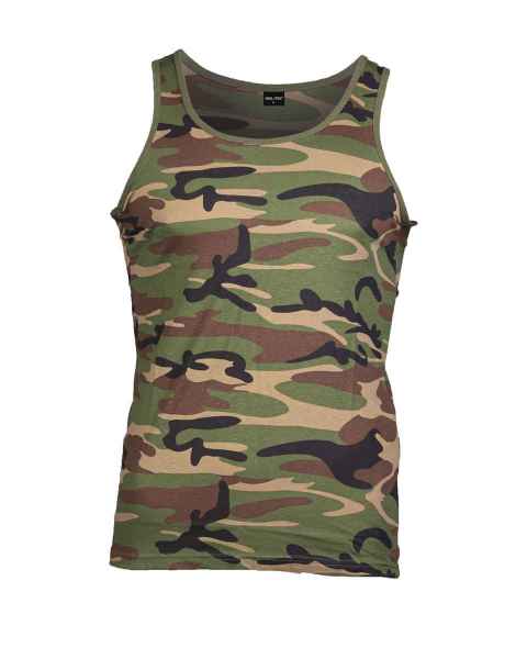 Mil-Tec TANK TOP COTTON WOODLAND Tank Top