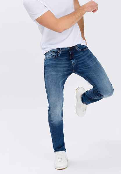 Cross Jeans Herren Slim Fit Jeans Hose E 197-007-JIMISWEAT DENIM